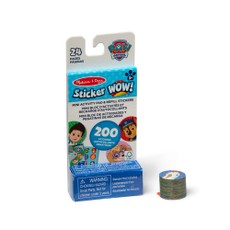 MELISSA & DOUG Sticker WOW! kleepsudega täitepakk  Paw Patrol
