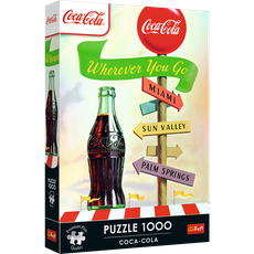 TREFL Premium Plus pusle Coca-Cola: kuhu iganes sa lähed, 1000 osa