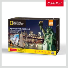 CUBICFUN NATIONAL GEOGRAPHIC 3D pusle Empire State Building