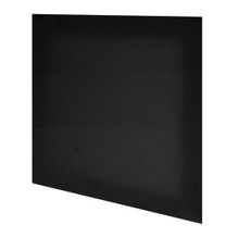 Lõuend puitkiudplaadil, must, 20 x 20 cm, 280 g/m²
