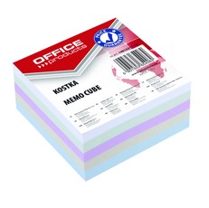 OFFICEproduc värviline, liimita märkmepaberi kuubik