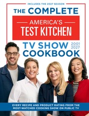 The Complete America's Test Kitchen TV Show Cookbook 2001-2027