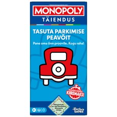 MONOPOLY lauamängu mängulaiendus Tasuta Parkimise Peavõit (eestikeelne)
