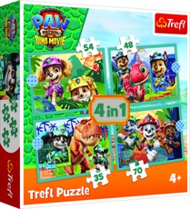 TREFL PAW PATROL Puslede komplekt, 4 tk, Käpapatrull