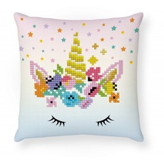 Deimantinė mozaika FLOWER CROWN MINI PILLOW 18x18