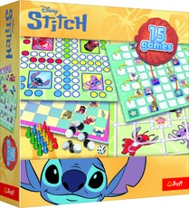 TREFL DISNEY STITCH lauamängude komplekt 15-ühes