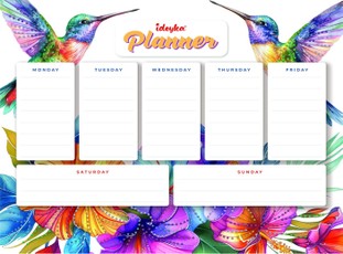 Magnetiline planeerimiskalender koos teemantmosaiigiga CALIBRI 32×40 cm