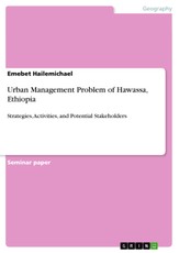 Urban Management Problem of Hawassa, Ethiopia
