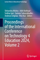 Proceedings of the International Conference on Technology 4 Education 2024, Volume 2