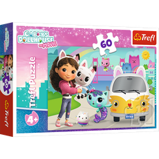 TREFL GABBY´S DOLLHOUSE Pusle Gabby´s Dollhouse, 60 osa