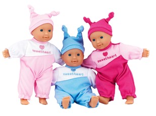 DOLLSWORLD Little Love pehme kehaga nukk, 21 cm