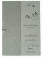 A4 käekirja- ja kalligraafia plokk, 50 lehte, 100 g/m²