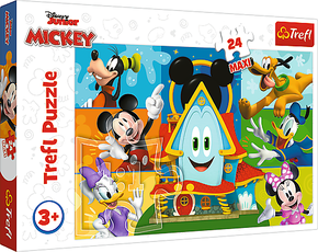 TREFL MICKEY MOUSE Maxi pusle Miki Hiir, 24 osa