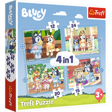 TREFL BLUEY Puslede komplekt, 4 tk