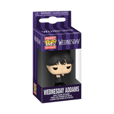 FUNKO POP! Võtmehoidja: Wednesday Addams (Black Coat)