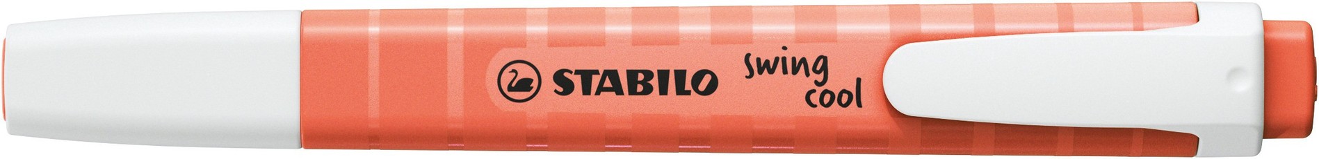 Tekstmarker SWING COOL, pastelne korallpunane