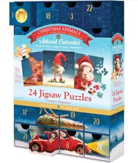 Advendikalendri pusle "Häid jõule", 24 puslet 50 tükiga: 1200 tükki