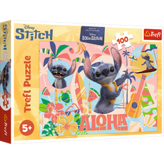 TREFL DISNEY STITCH Pusle Stitch sõpradega, 100 osa