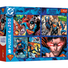 TREFL SUPERMAN Puslede komplekt, 4x250 osa
