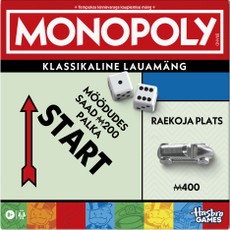 MONOPOLY lauamäng klassikaline (eestikeelne)