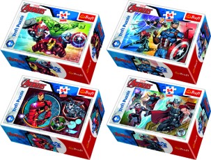 TREFL AVENGERS Minipusle Tasujad, 54 osa