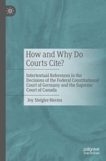 How and Why Do Courts Cite?