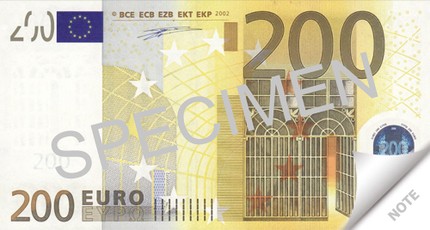 Märkmik "200 EURO", 70 lehte