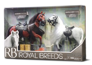 ROYAL BREEDS Mängukomplekt Hobused 2 tk