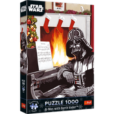 TREFL STAR WARS Premium Plus Pusle Jõulud Darth Vaderiga, 1000 osa