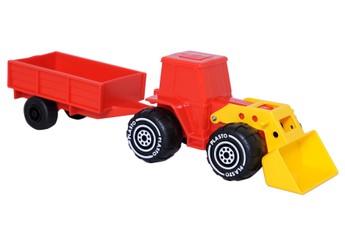 PLASTO Treileri ja eeslaaduriga traktor, 33 cm
