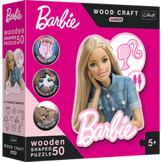 TREFL BARBIE Puidust pusle, 50 osa