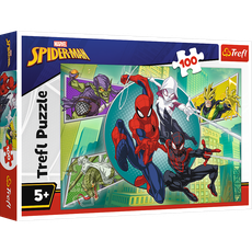 TREFL SPIDER-MAN Pusle Ämblikmees, 100 osa