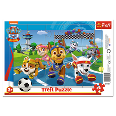 TREFL PAW PATROL Pusle raamis Käpapatrull, 15 osa