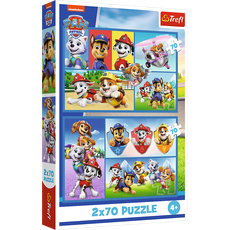 TREFL PAW PATROL puslede komplekt, 2x70 osa