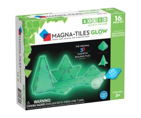 MAGNA-TILES Magnetkonstruktori komplekt Glow, 16 osa