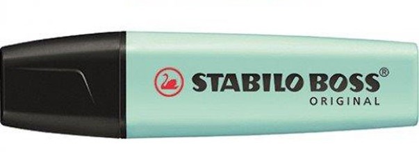BOSS pastelltekstmarker, türkiissinine