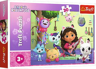 TREFL GABBY´S DOLLHOUSE Pusle, 30 osa