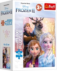 TREFL FROZEN Mini maxi pusle Frozen 2, 20 osa