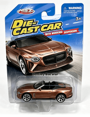 MSZ metallist mudelauto 2020 Bentley Bacalar, skaala 1:64