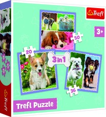 TREFL Pusle komplekt 3 in 1 Koerapojad