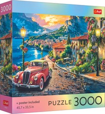 TREFL Pusle ja plakat Itaalia järveäärne linnake, 3000 osa