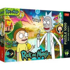 TREFL Premium Plus pusle Rick and Morty, 1000 osa