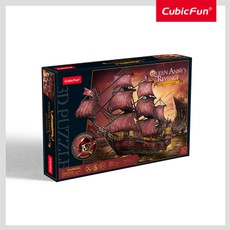 CUBICFUN 3D pusle Queen Anne´s Revenge, eriväljaanne
