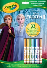 CRAYOLA Frozen 2 Värvimis- ja tegevusraamat