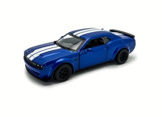 MSZ metallist mudelauto 2022 Dodge Challenger SRT Jailbreak, skaala 1:44