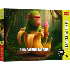 TREFL BRAINROT pusle Chimpanzini Bananini, 200 osa